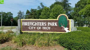Firefighters Park Troy